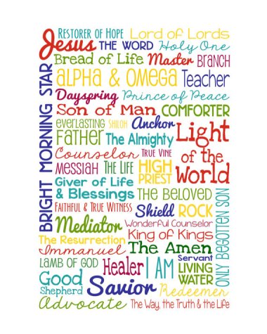 names of jesus
