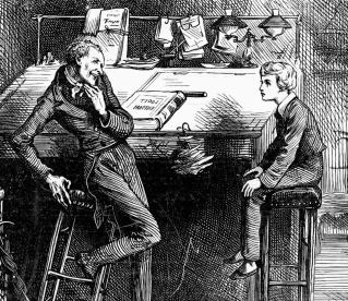 illustration-David-Copperfield-Uriah-Heep-Frederick-Barnard