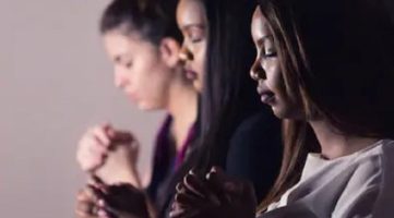 BAME women praying
