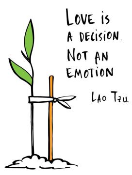 love is not an emotion
