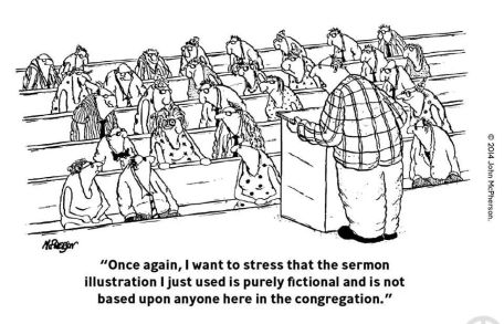 sermon not based on someone