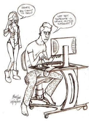 someone wrong on internet