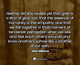 grief is a kind of glue