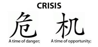 Crisis danger opportunity