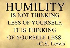 Humility CS Lewis