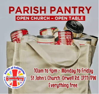Parish Pantry advert