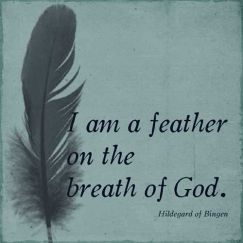 feather on the breath of God