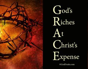 god's riches at Christ's expense