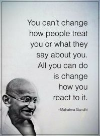 all you can change Gandhi