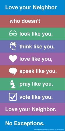 love your neghbour who doesn't