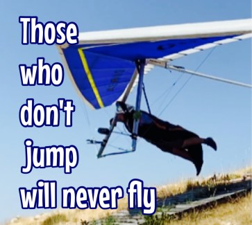 Those Who Don't Jump Will Never Fly