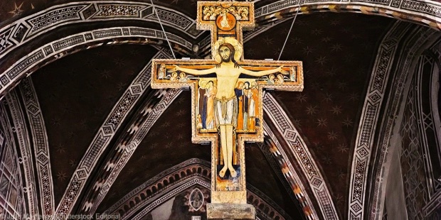 san damiano cross basilica of st clare