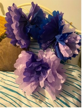 wedding pom poms