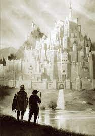 christian and hopeful at celestial city