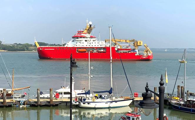 RRS Sir David Attenborough Harwich