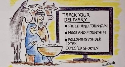 Waiting for Christmas delivery